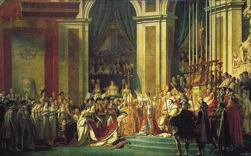 Jacques-Louis David The Coronation of Napoleon china oil painting image
